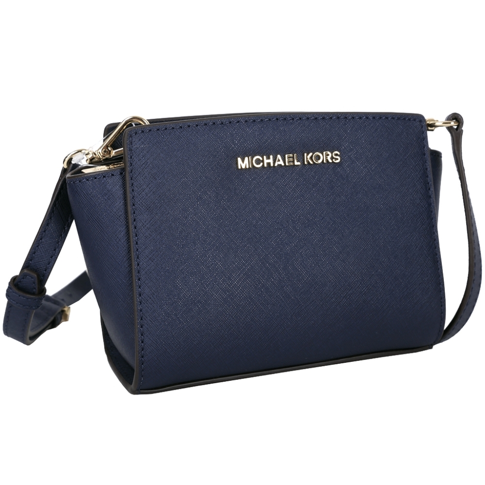 Michael kors Selma Mini Navy, Used